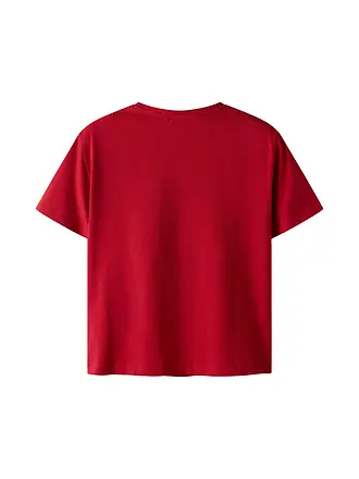 NAME IT | T-shirt fille NKFAKKA STITCH | rot